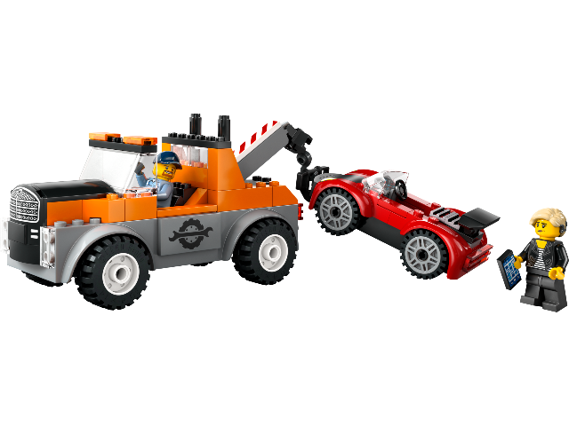 LEGO City Tow Truck And Sports Car Repair - Treasure Island Toys