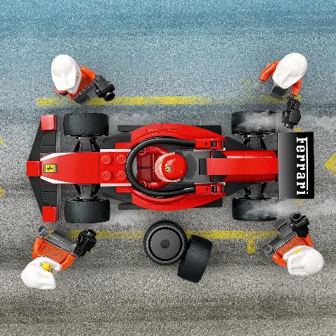 LEGO City F1 Pit Stop & Pit Crew with Ferrari Car