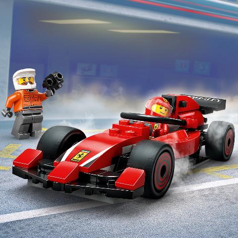 LEGO City F1 Pit Stop & Pit Crew with Ferrari Car