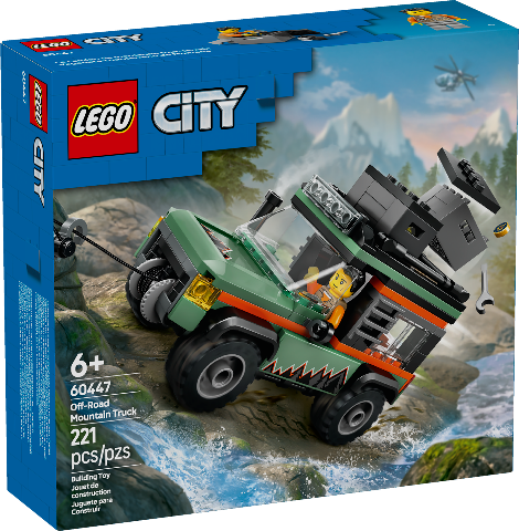 LEGO City Great Vehicles Off-Road 4x4 Mountain Truck - Treasure Island Toys