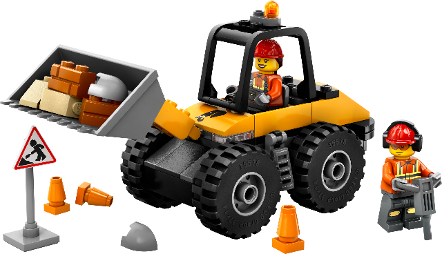 LEGO City Great Vehicles Yellow Construction Wheel Loader