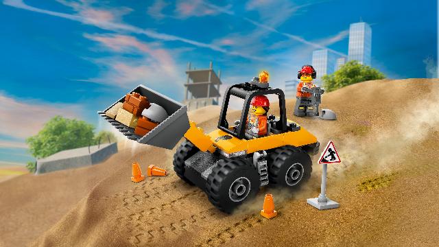 LEGO City Great Vehicles Yellow Construction Wheel Loader - Treasure Island Toys