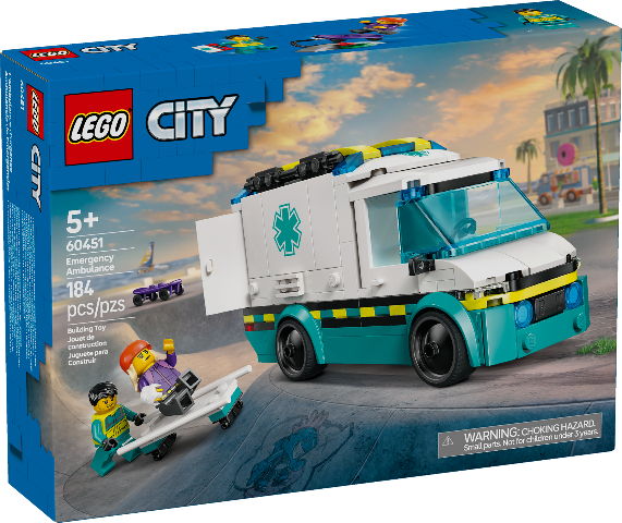 LEGO City Great Vehicles Emergency Ambulance