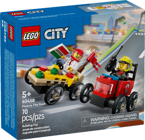 *COMING SOON* LEGO City Great Vehicles Soapbox Pizza vs. Fire Truck Race Car Pack