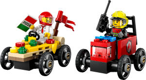 *COMING SOON* LEGO City Great Vehicles Soapbox Pizza vs. Fire Truck Race Car Pack