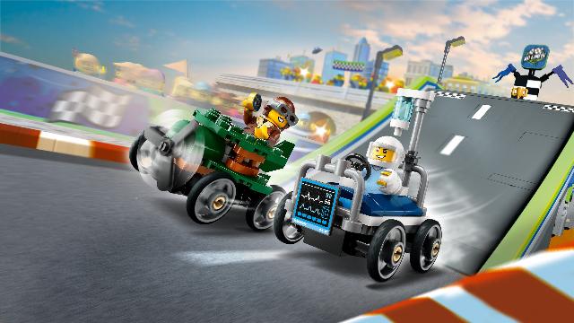 *COMING SOON* LEGO City Great Vehicles Soapbox Airplane vs. Hospital Bed Race Car Pack