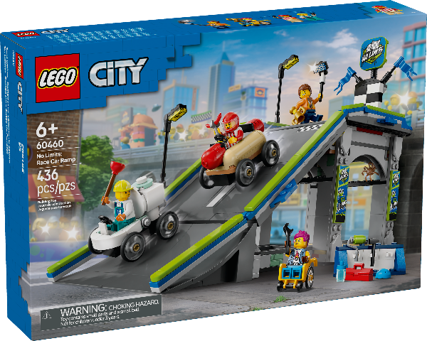 LEGO City Great Vehicles Soapbox No Limits: Race Car Ramp Track - Treasure Island Toys