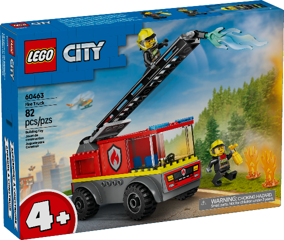 LEGO City Fire Engine with Ladder - Treasure Island Toys