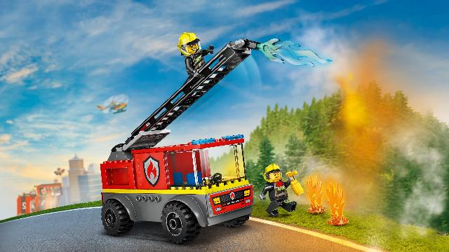 LEGO City Fire Engine with Ladder - Treasure Island Toys