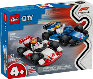 LEGO City F1 Williams Racing & Haas F1 Race Cars