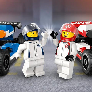 LEGO City F1 Williams Racing & Haas F1 Race Cars