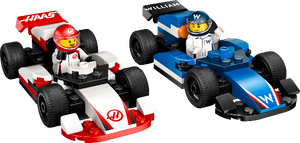 LEGO City F1 Williams Racing & Haas F1 Race Cars