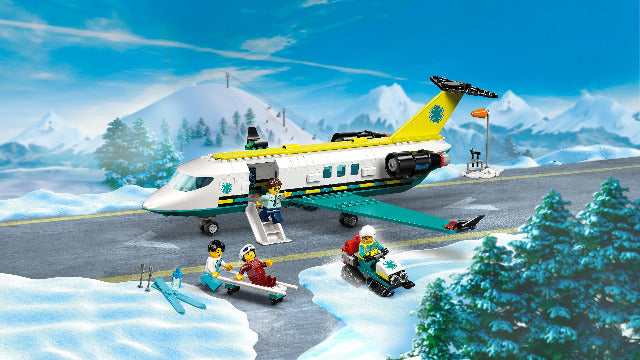 LEGO City Big Vehicles Emergency Air Ambulance Airplane - Treasure Island Toys