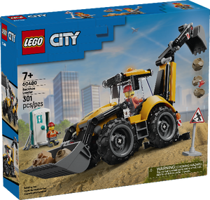 LEGO City Great Vehicles Yellow Backhoe Loader