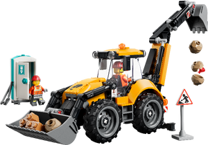 LEGO City Great Vehicles Yellow Backhoe Loader