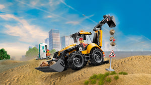 LEGO City Great Vehicles Yellow Backhoe Loader