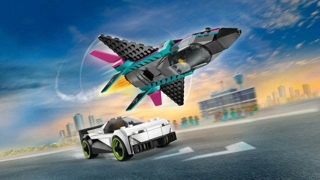 LEGO City Great Vehicles Jet vs. Car - Treasure Island Toys