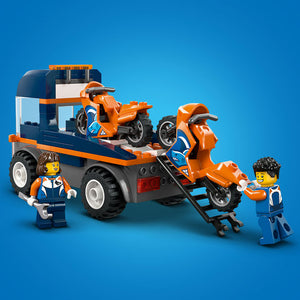 LEGO City Great Vehicles Motorcycle Transporter