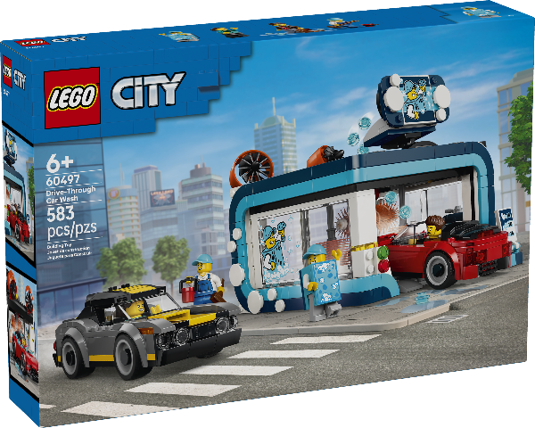 LEGO City My City Drive-Through Car Wash