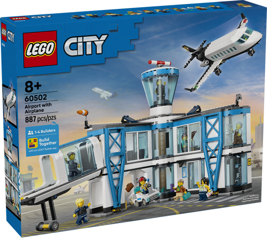 LEGO City My City Airport with Airplane - Treasure Island Toys