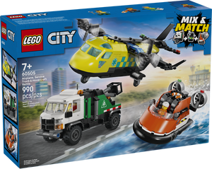 LEGO City My City Airplane, Service Truck & Hovercraft Remix