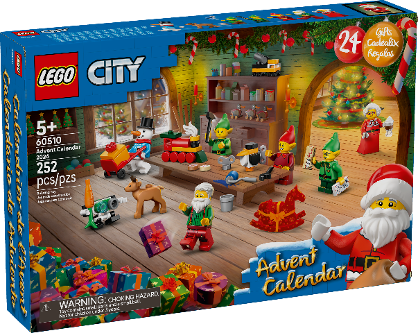 LEGO Holiday City Advent Calendar 2026