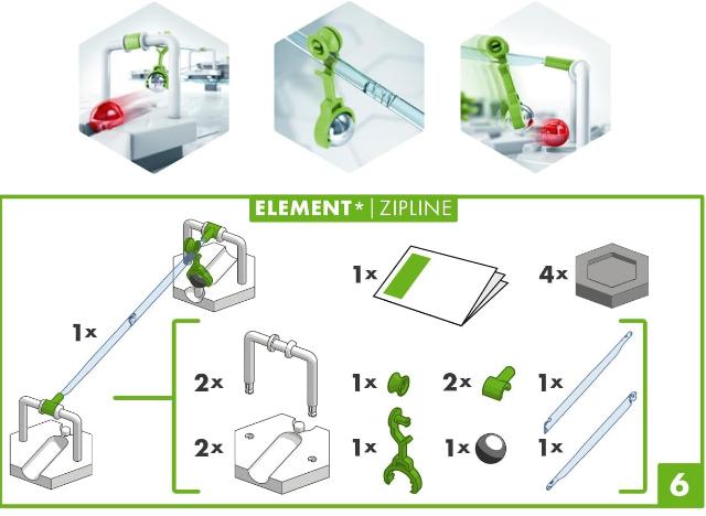 Ravensburger GraviTrax Core Element Zipline