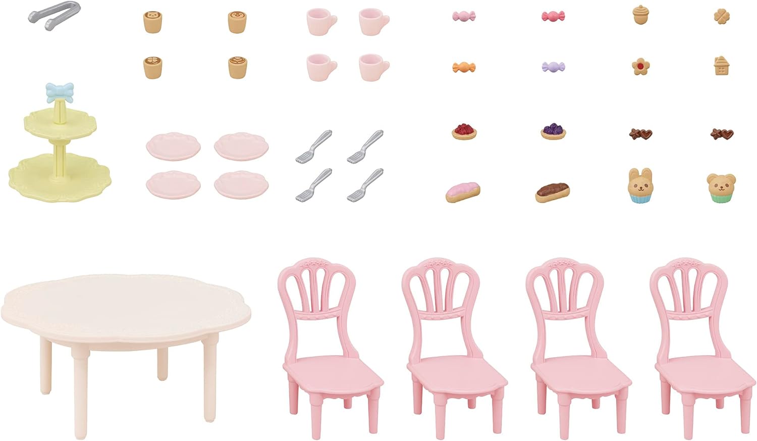 Calico Critters Furniture - Sweets Party Set - Treasure Island Toys