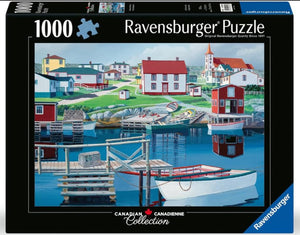 Ravensburger Puzzle Canadian Collection 1000 Piece, Greenspond Harbour - Treasure Island Toys