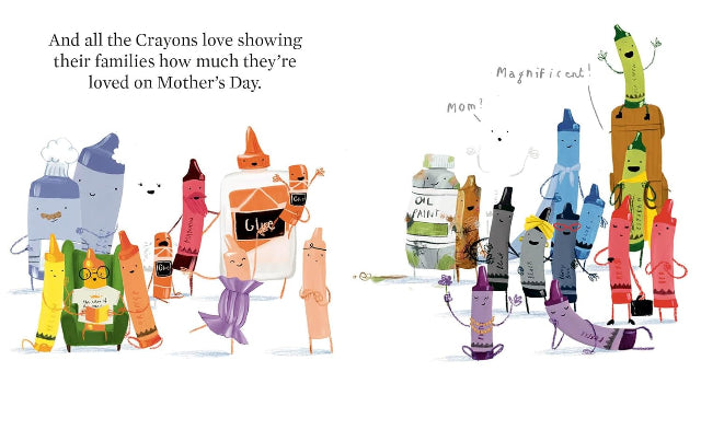 Happy Mother's Day From the Crayons - Treasure Island Toys