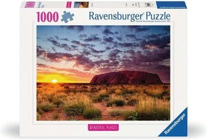 Ravensburger Puzzle 1000 Piece, Beautiful Places: Ayer's Rock, Australia - Treasure Island Toys