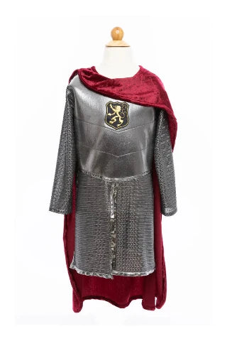 Great Pretenders Tunic with Cape - Knight Set, Silver