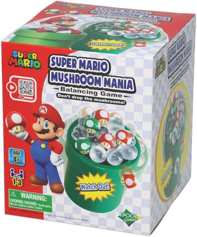 Super Mario Mushroom Mania Balancing Game - Treasure Island Toys