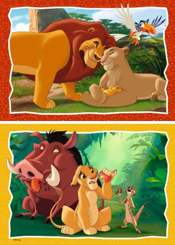 Ravensburger Puzzle 2 x 24 Piece, Lion King Circle of Life