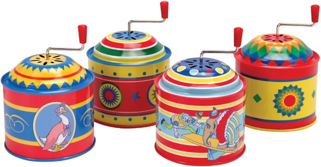 Tin Music Box - Treasure Island Toys