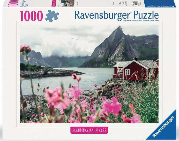 Ravensburger Puzzle 1000 Piece, Scandinavian Places: Lofoten, Norway - Treasure Island Toys