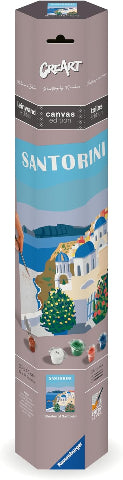 Ravensburger CreArt Canvas Shades of Santorini - Treasure Island Toys