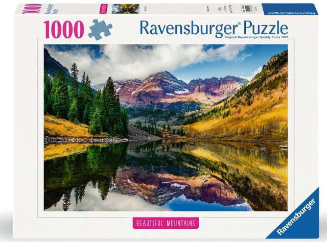 Ravensburger Puzzle 1000 Piece, Beautiful Mountains: Aspen, Colorado - Treasure Island Toys