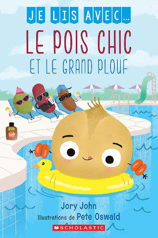 Je lis avec… Le pois chic et le grand plouf (Cool Bean Makes a Splash) - Treasure Island Toys