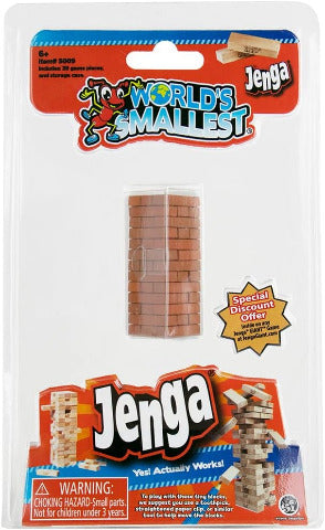World's Smallest Jenga - Treasure Island Toys