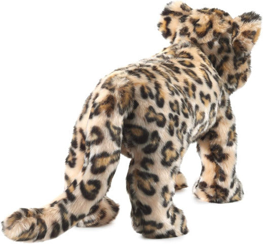 Folkmanis Puppet - Leopard Cub - Treasure Island Toys