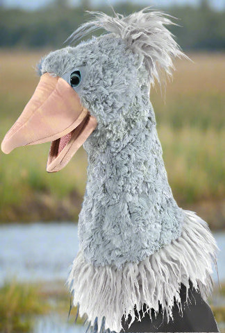 Folkmanis Stage Puppet - Shoebill - Treasure Island Toys
