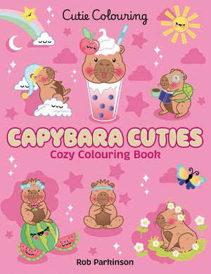 Capybara Cuties: Colouring Book - Treasure Island Toys