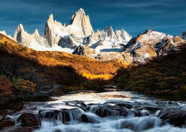 Ravensburger Puzzle 1000 Piece, Beautiful Mountains: Mount Fitz Roy, Patagonia - Treasure Island Toys