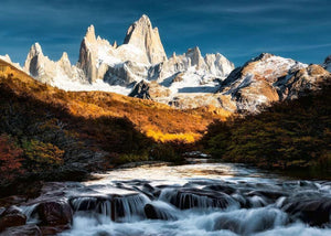 Ravensburger Puzzle 1000 Piece, Beautiful Mountains: Mount Fitz Roy, Patagonia - Treasure Island Toys