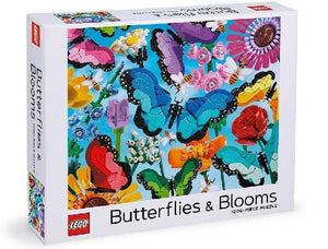 LEGO Puzzle Butterfly & Blooms, 1000 Piece - Treasure Island Toys