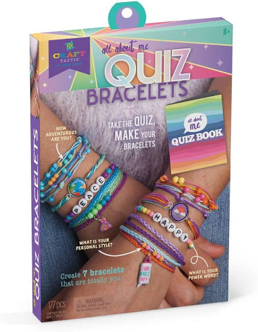 Craft-tastic All About Me Quiz Bracelets - Treasure Island Toys