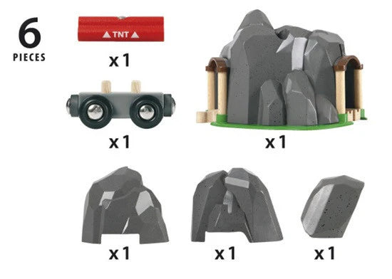 Brio Trains Destinations - Exploding Tunnel - Treasure Island Toys