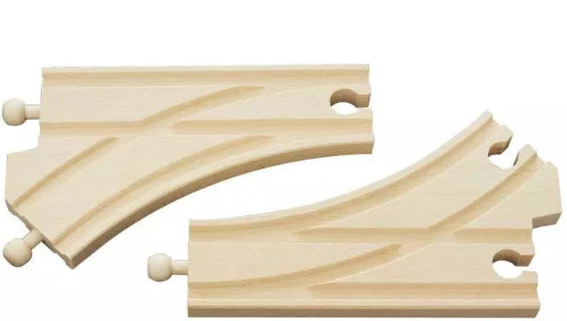 Brio Trains Track Pack - Cuved Switch - Treasure Island Toys