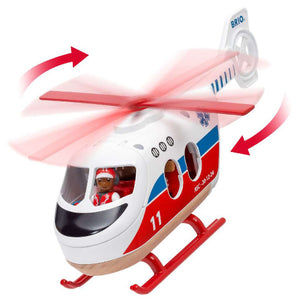 Brio Trains - Rescue Helicopter - Treasure Island Toys